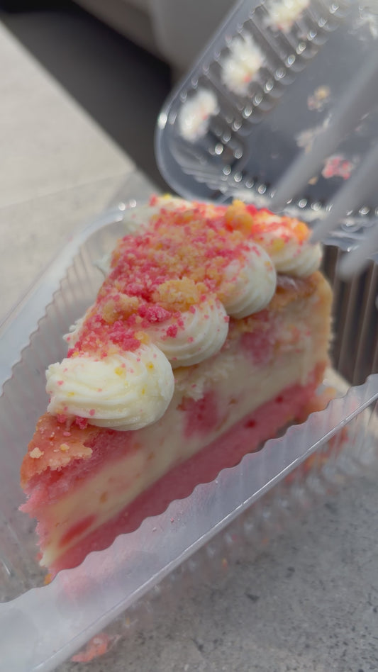 Strawberry Crunch Cheesecake ( full size) cake